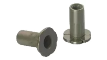 Precision forged internal thread metal insert manufactured by a leading China precision plastic injection mould factory.