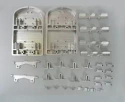 CNC machined aluminum 6061 precision parts by leading China precision plastic injection mould factory