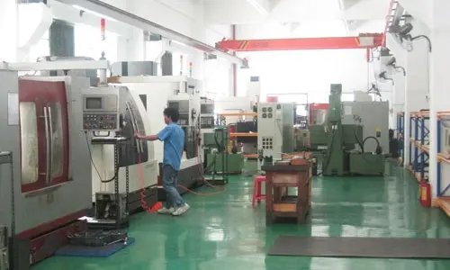 CNC machining workshop at ShenZhen HUAKAIYU Technology Co., Ltd, a leading China precision plastic injection mould factory