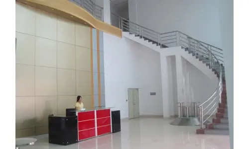 ShenZhen HUAKAIYU Technology Co., Ltd. front desk in modern office building, leading China precision plastic injection mould factory